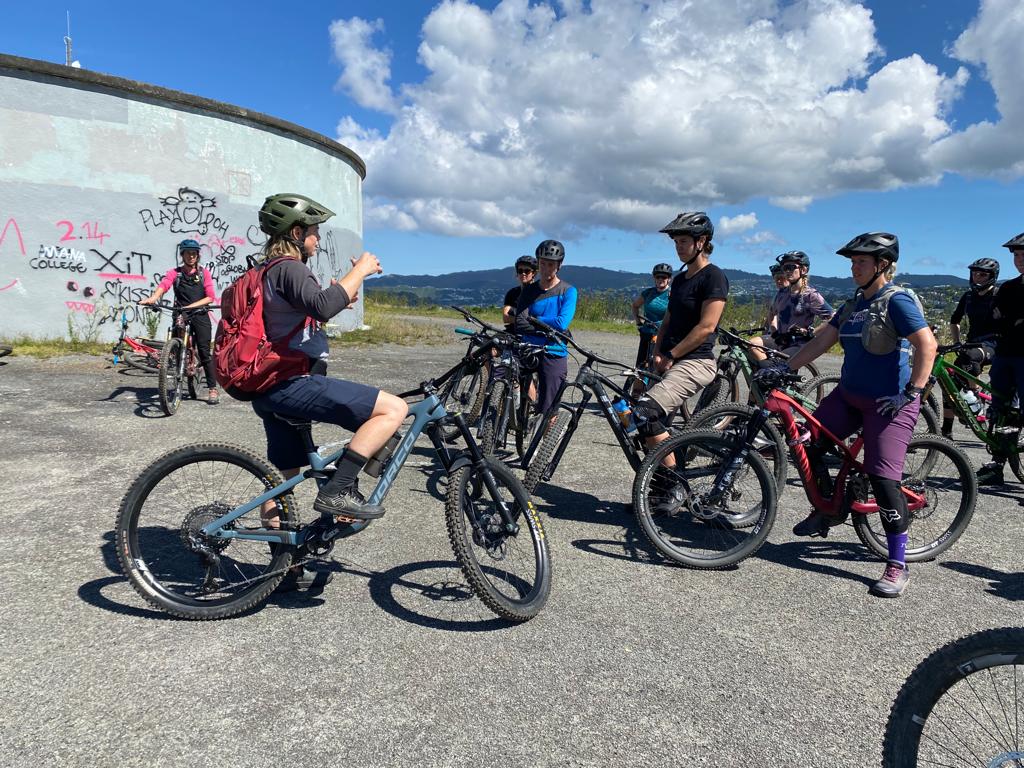 wellington mountain bike skills course