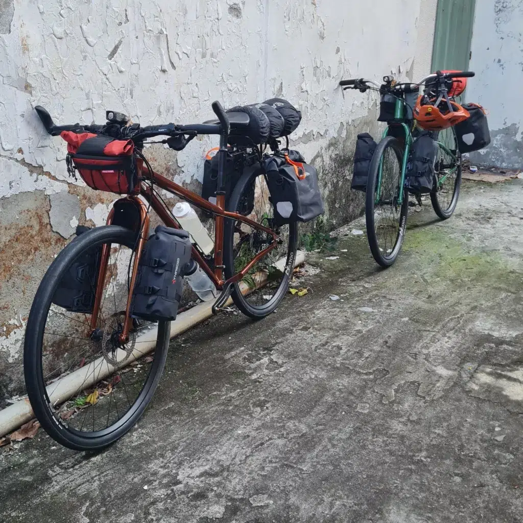 Bikes ready to Cycle Tour Taiwan.